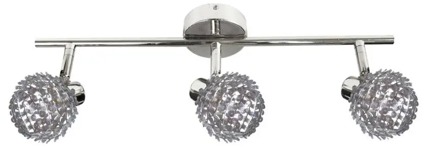 Stropní svítidlo Raven 3x40W G9 chrom