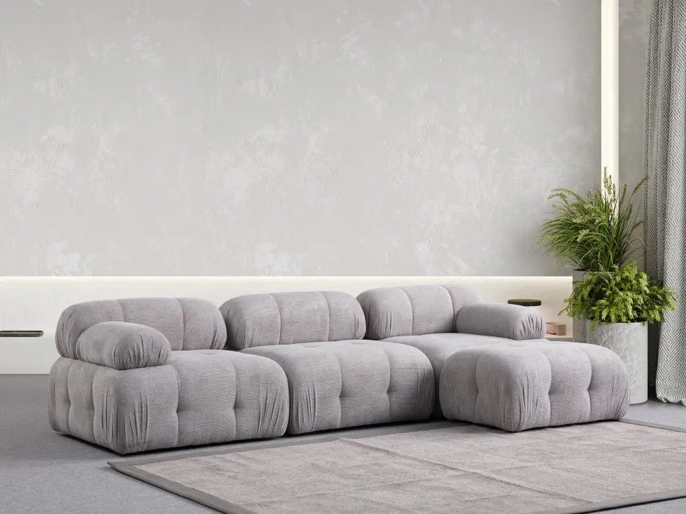 Rohová sedací souprava Petite 3 - Light Grey