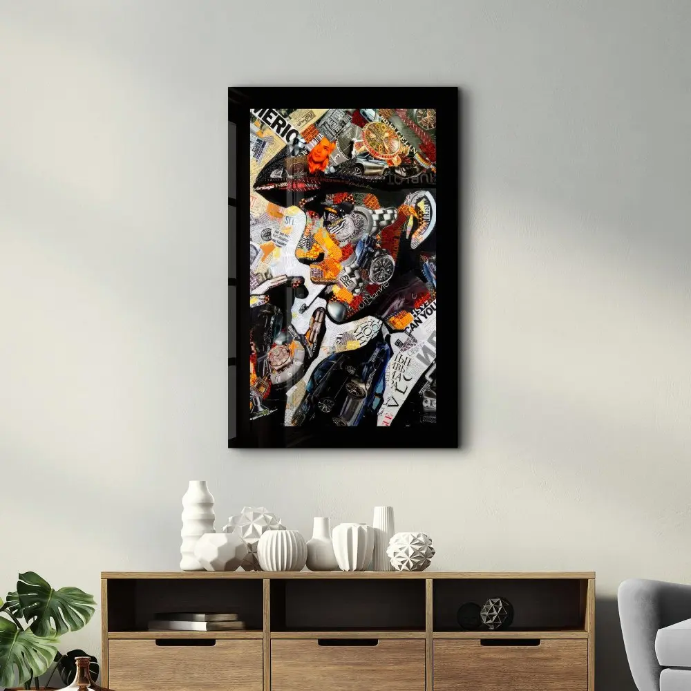 Dekorativní obraz z tvrzeného skla SPR-1135 - 46 x 72