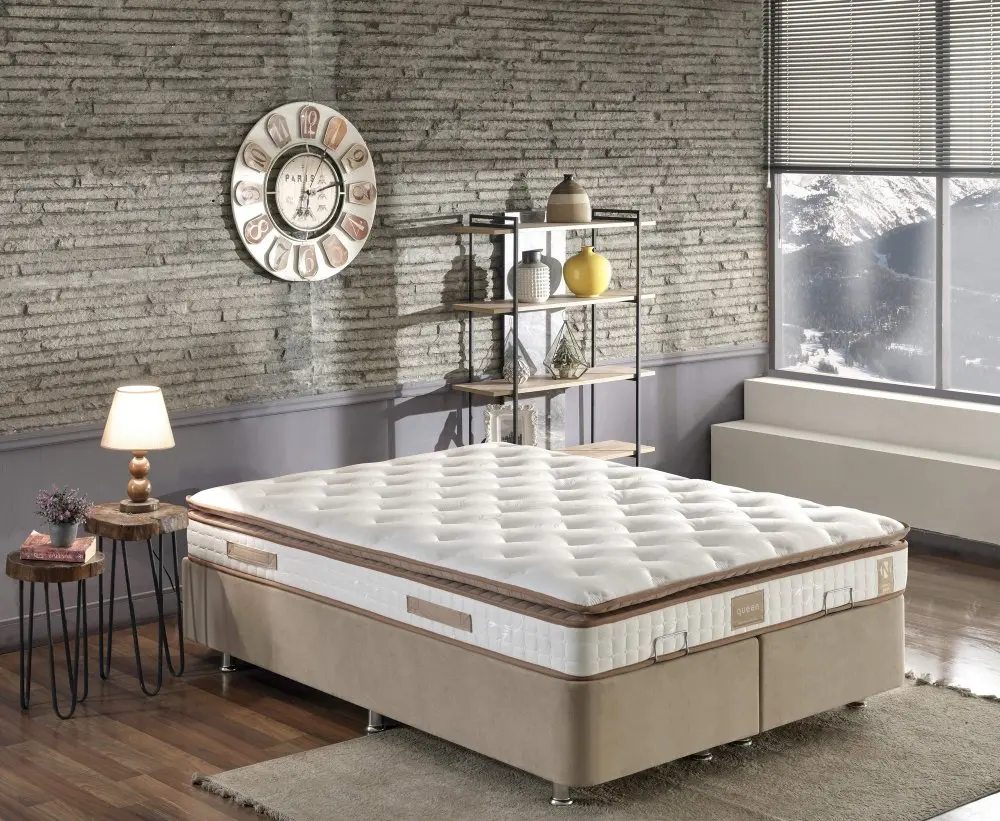 Mattress Queen 140x190 cm Double Size Padded Firm Mattress
