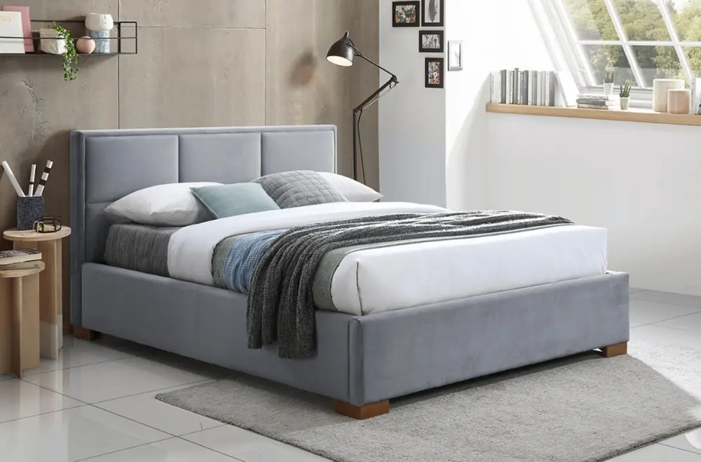 Postel s úložným prostorem MAISON VELVET 160 Signal