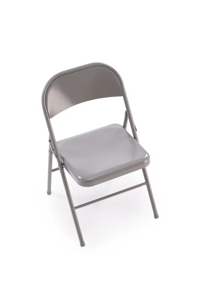 Halmar Skládací židle K565, šedá