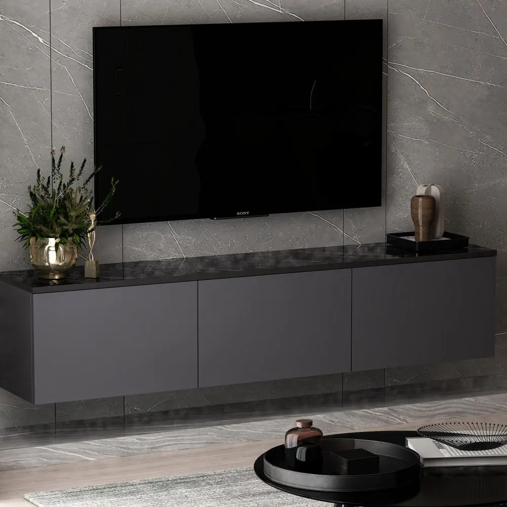 Televizní stolek Neon Anthracite