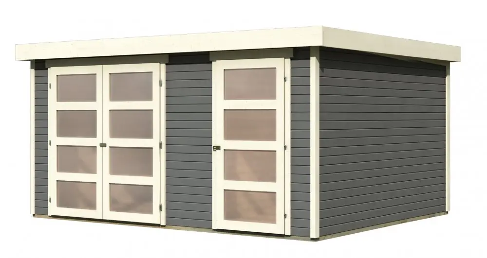 Dřevěný zahradní domek 404x332 cm Lanitplast