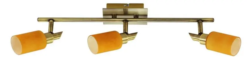 Stropní svítidlo Tukan 3x40W G9 patina