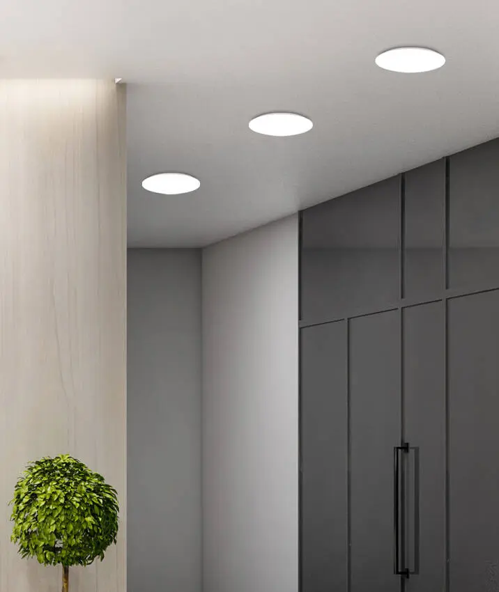 LED stropní svítidlo bílé 12W 4000K Mega