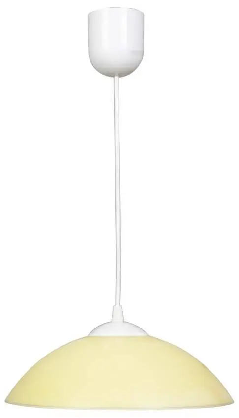Závěsné svítidlo Fino 28 žluté 1x60W E27