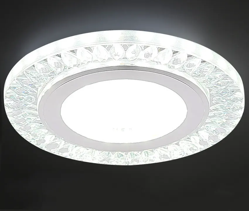 Stříbrné LED stropní svítidlo 6500K SSP-29
