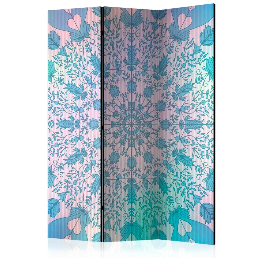 Paraván Girly Mandala (Blue) Dekorhome