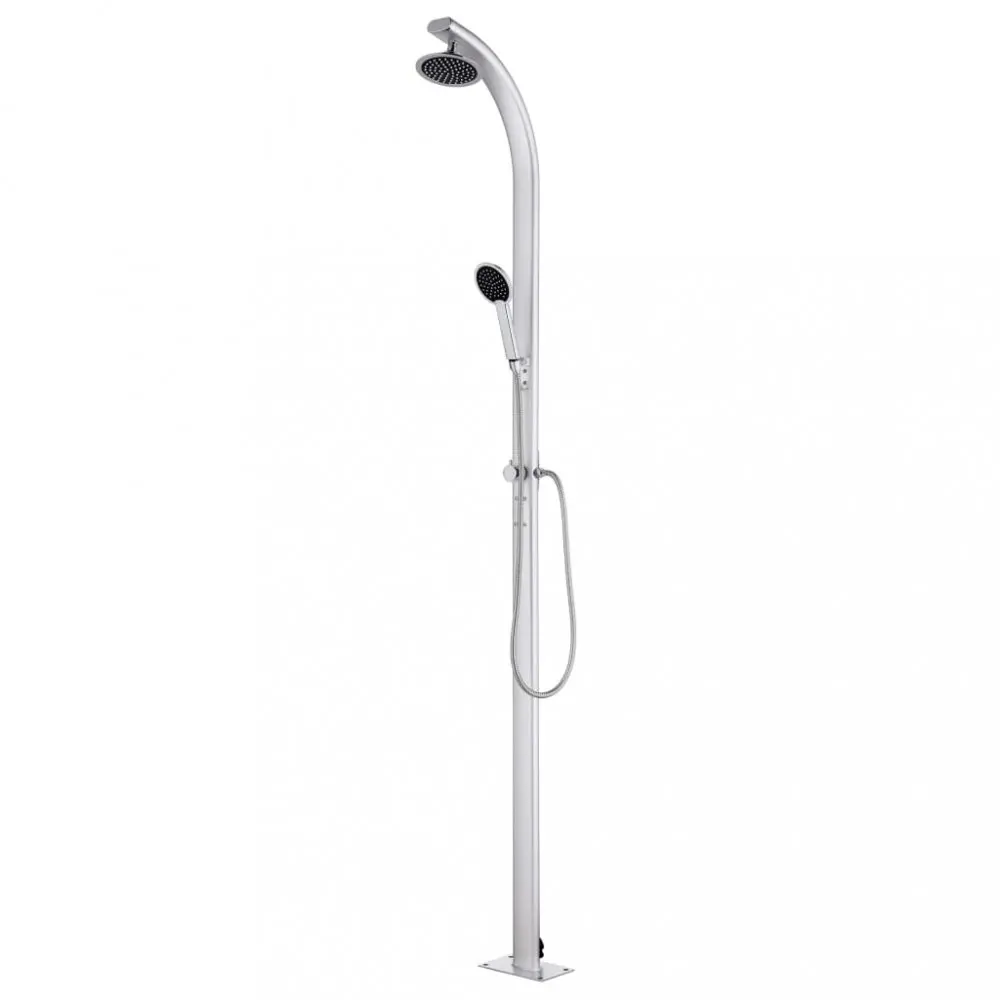 vidaXL Zahradní sprcha 215 cm hliník - 11461.315943