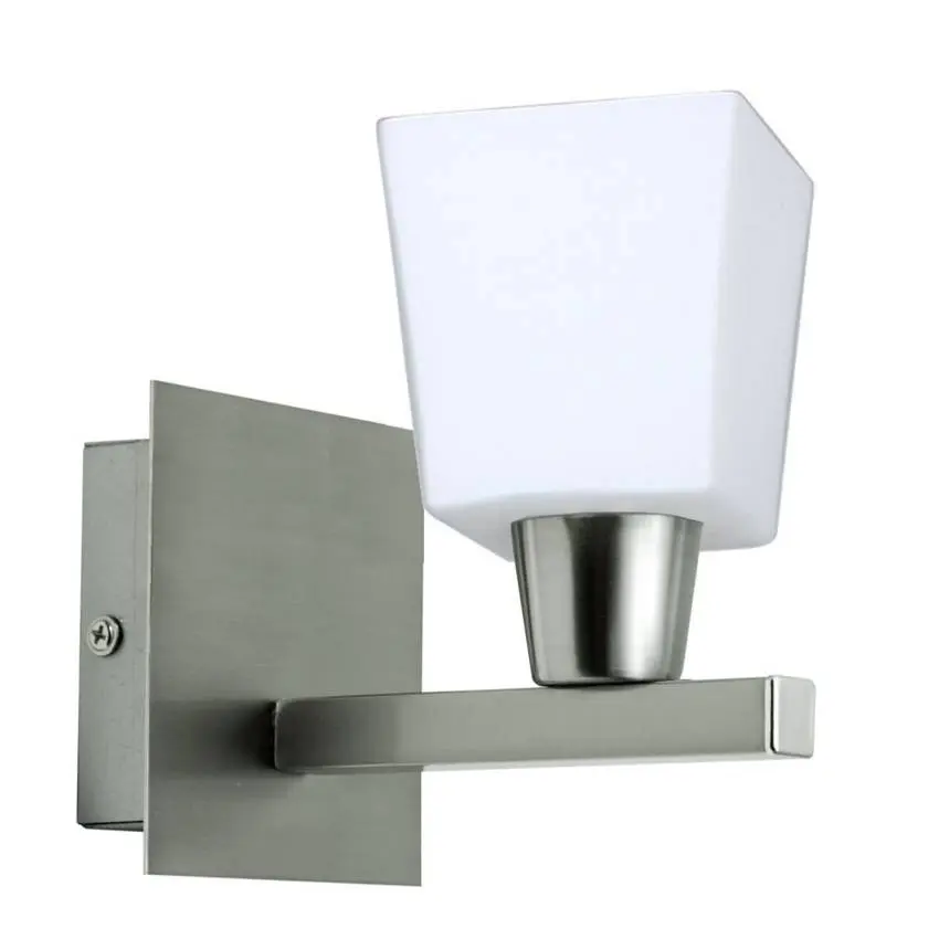Nástěnná lampa Maxim E14 matný nikl