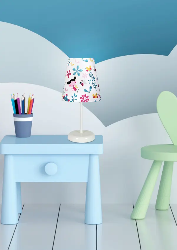 Dětská stolní lampa pro dívky