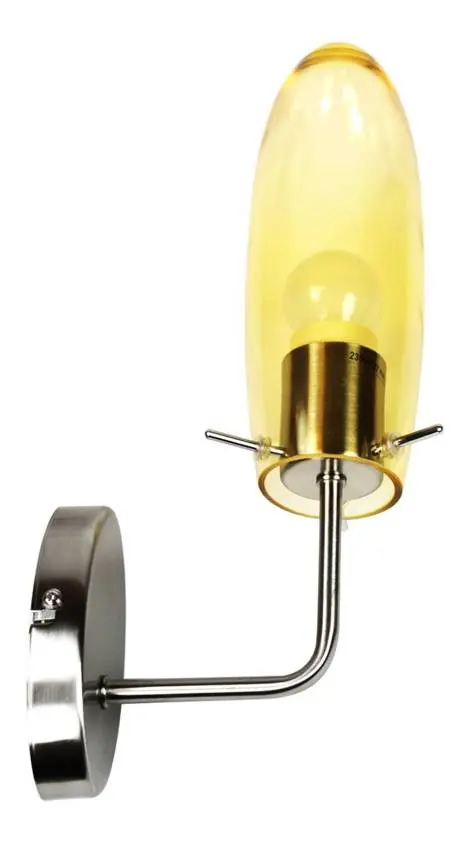 Nástěnná lampa Melot 1X60W E27 matný nikl