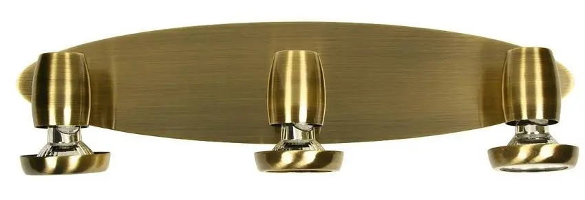 Stropní svítidlo Lotos 3x50W GU10 patina