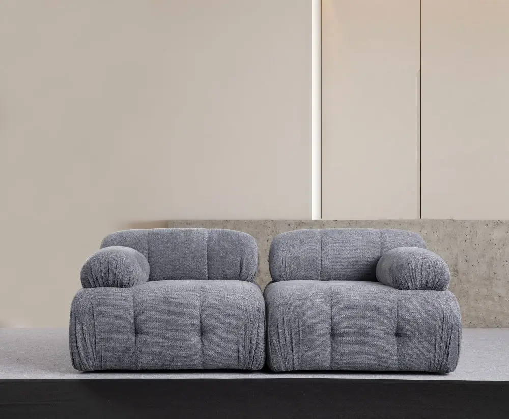 Dvoumístná pohovka Petite 2 - Grey