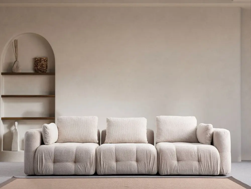 Trojmístná pohovka Amaris 3 Seater - Beige