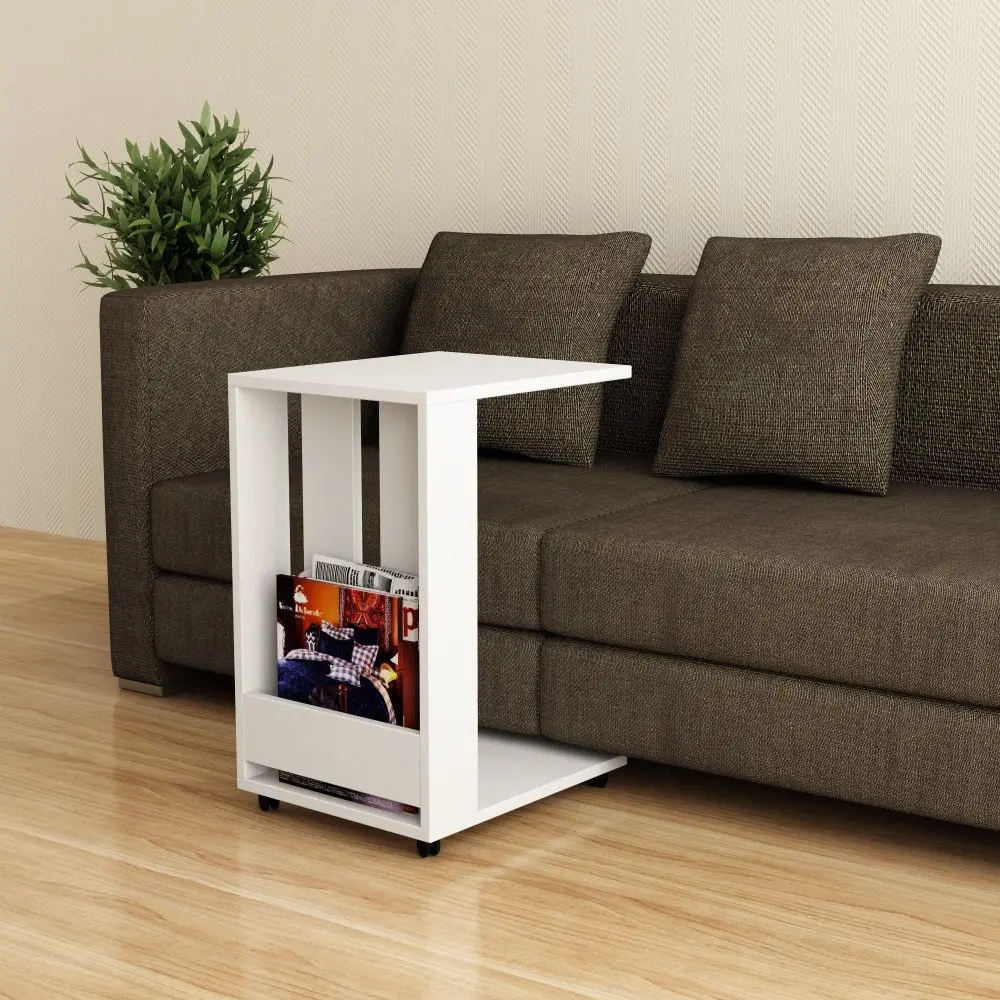Hanah Home Odkládací stolek EDI bílá