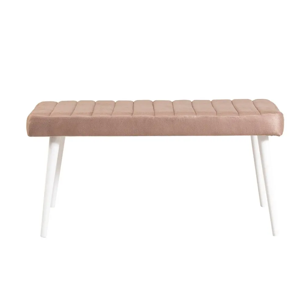 Lavice Stormi Bench - White, Stone