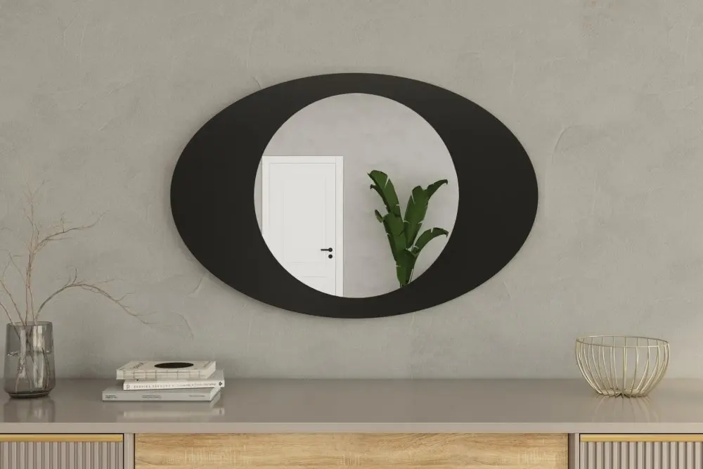 Zrcadlo Obble - Black