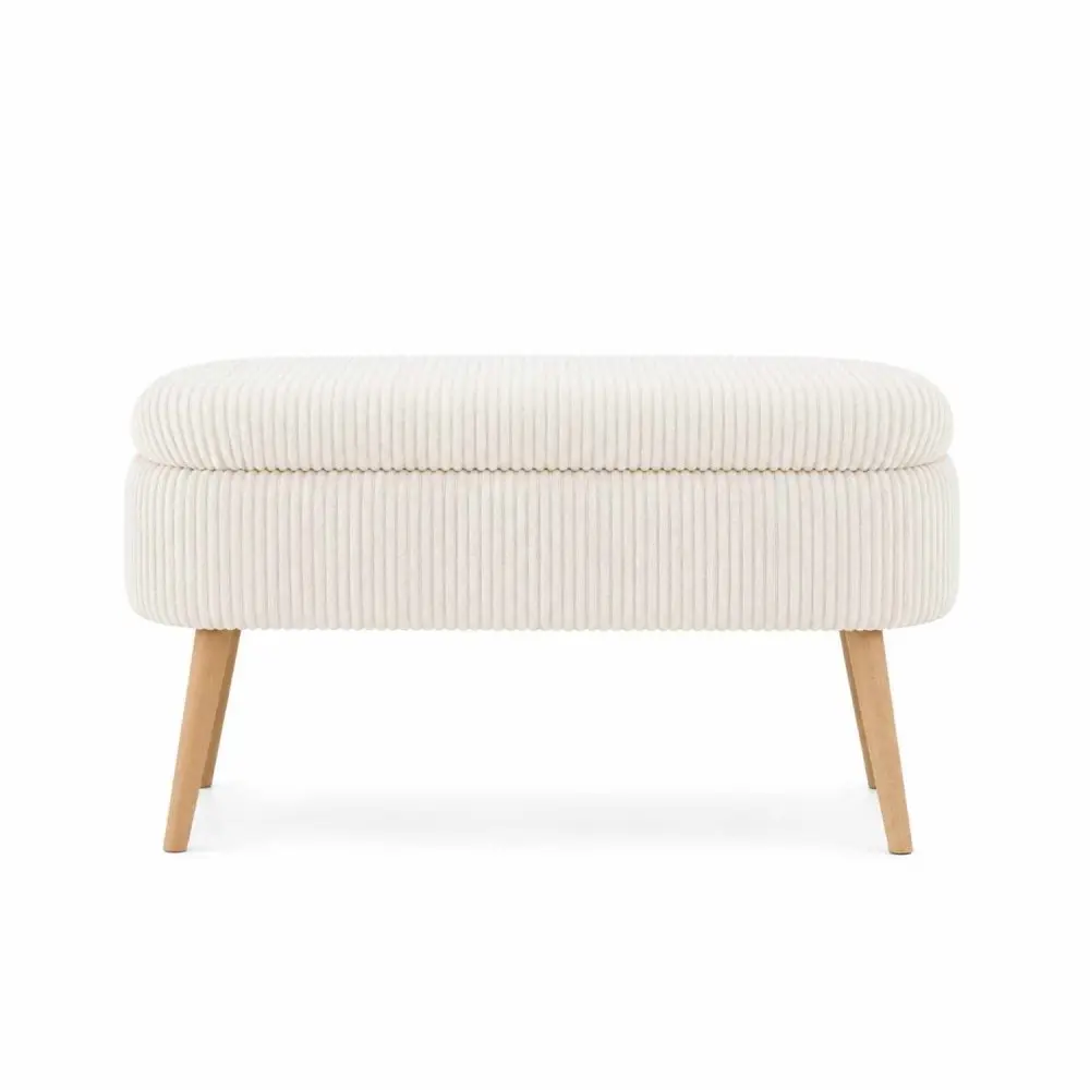 ASIR Taburet OSLO LINEN krémová