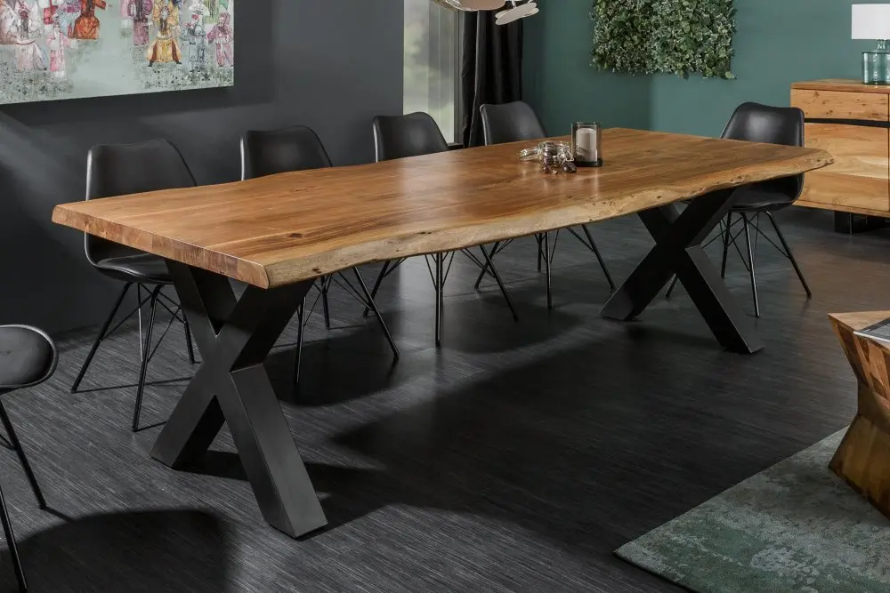 Estila Luxusní jídelní stůl z masivu Mammut X 240cm