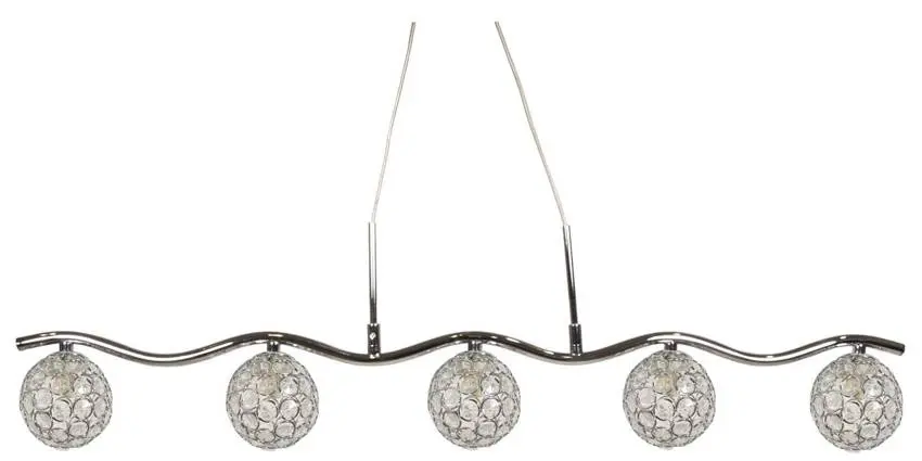 Stropní lampa Starlet G9 chrom