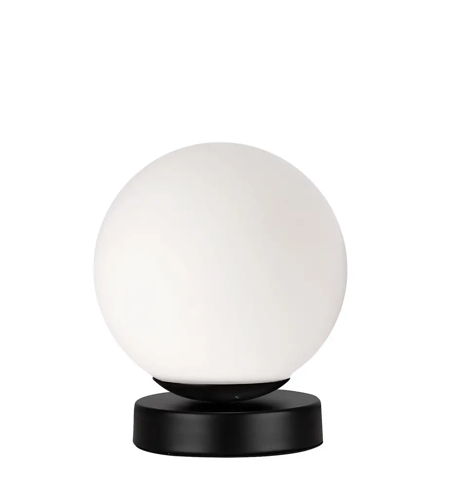 Stolní lampa Calari 1x40W E27 černá s bílým stínidlem, stylová klasická noční lampa do obývacího pokoje, ložnice, pracovna