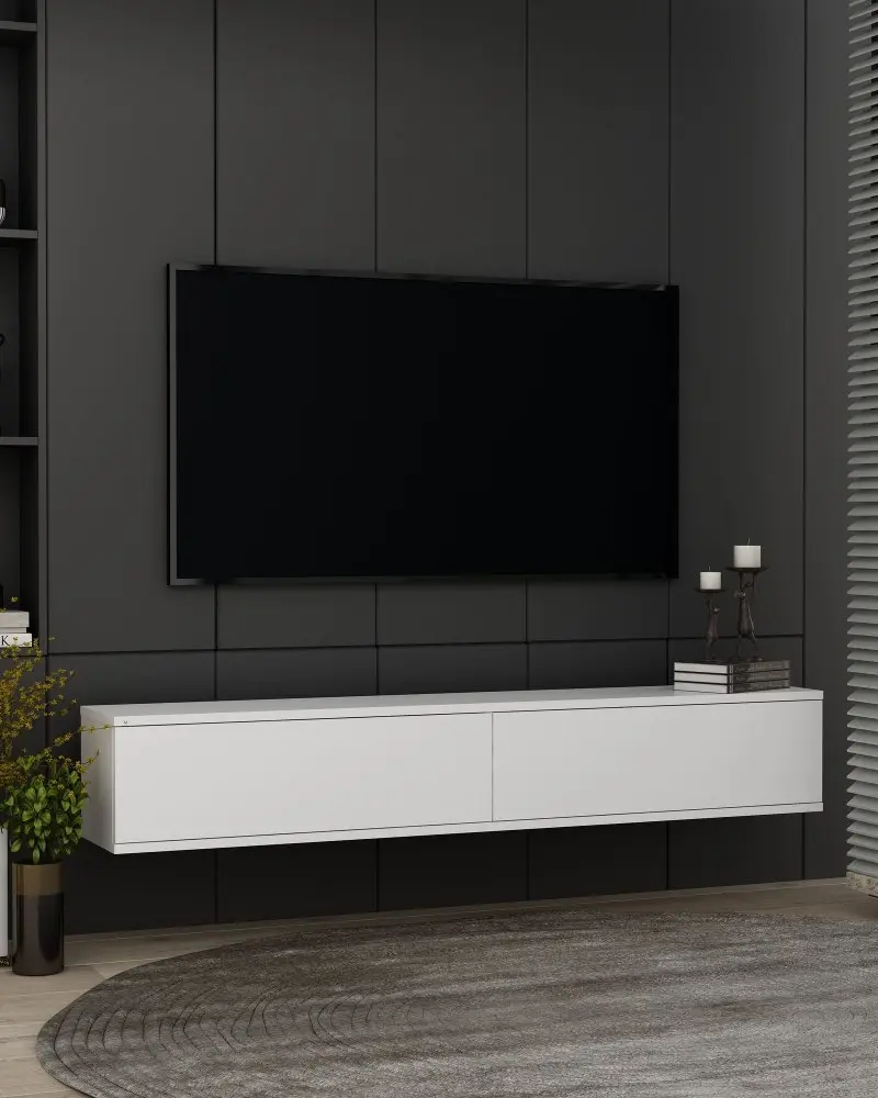 TV stolek Aris - White
