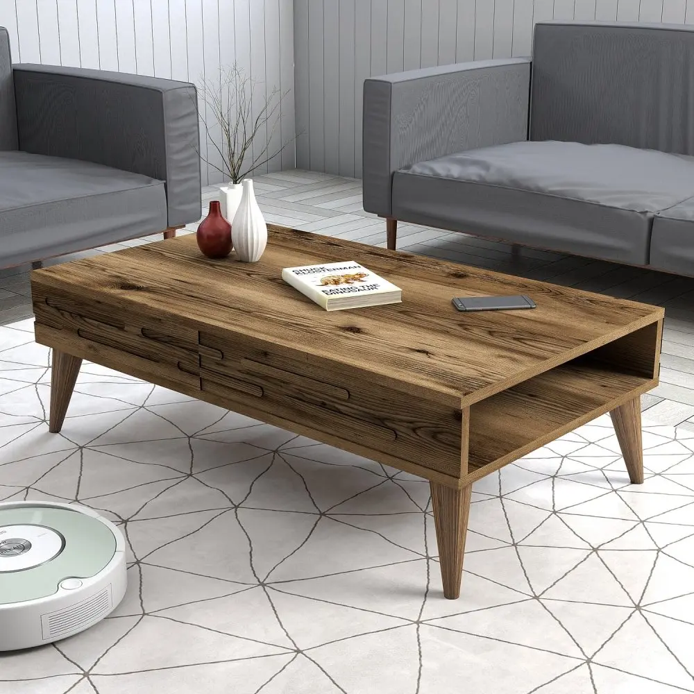 Konferenční stolek Valensiya - Walnut