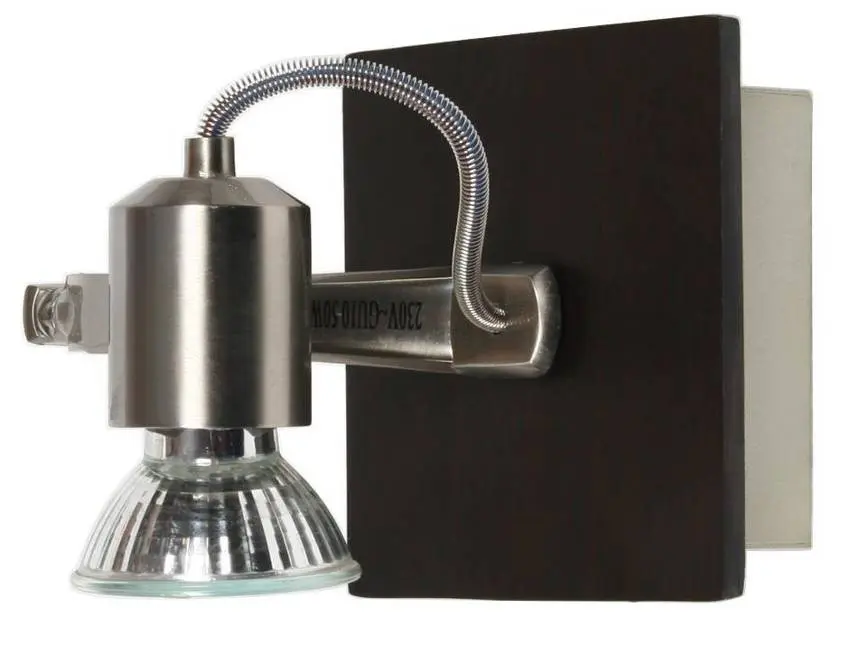 Nástěnná lampa Dukat sconce 1X50W GU10 dřevo