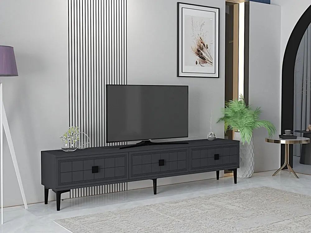 TV stolek Yuka 180 - Anthracite