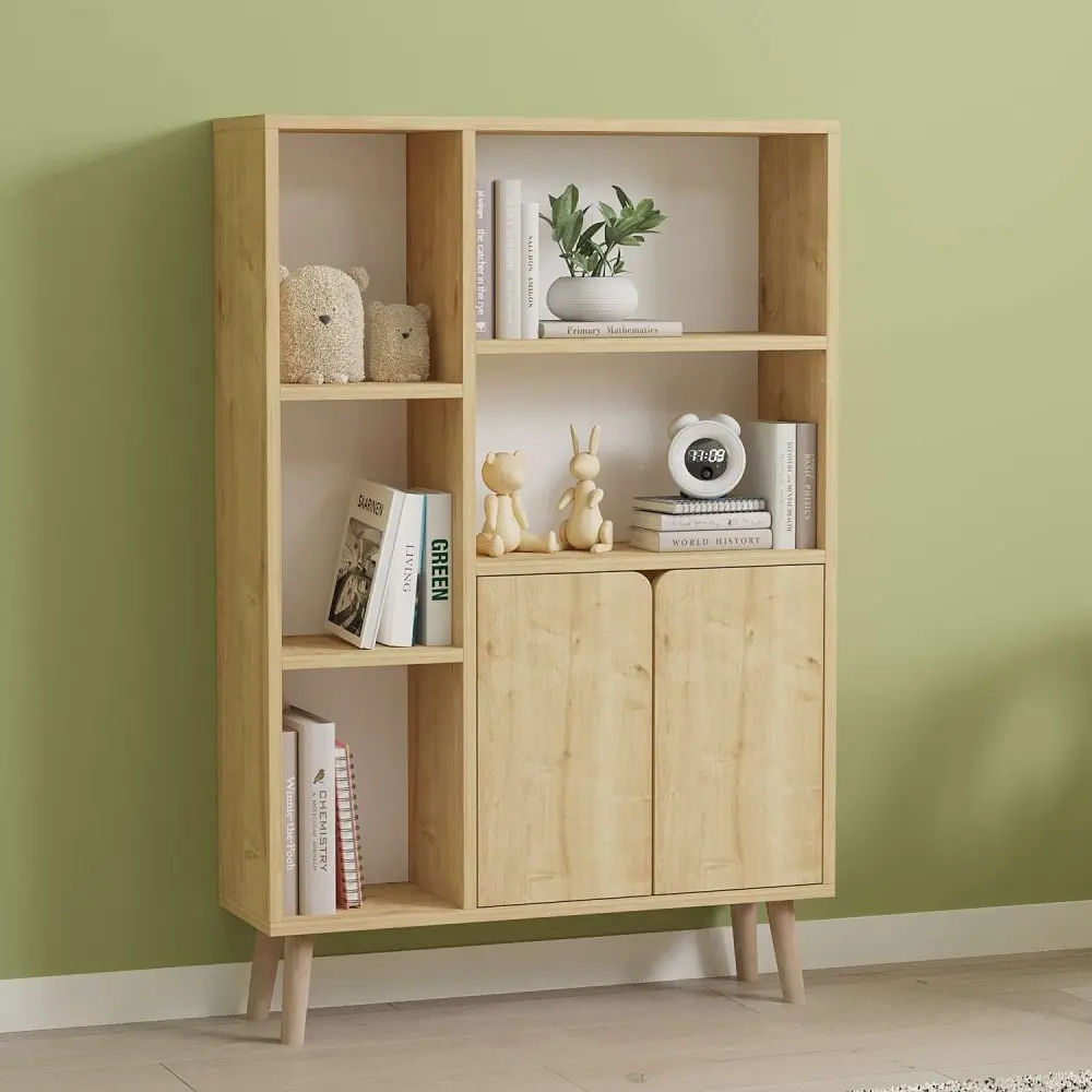 Knihovna Lumo - Sapphire Oak