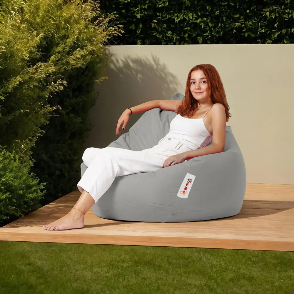 Hanah Home Zahradní sedací vak Premium XXL šedý