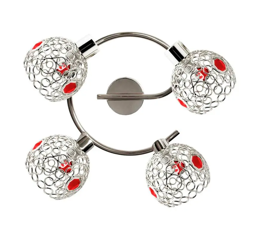 Stropní bodová lampa ARON 4xG9 Candellux