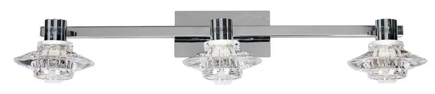 Stropní svítidlo L&H RASTEK STRIP 3x40W G9 CHROM
