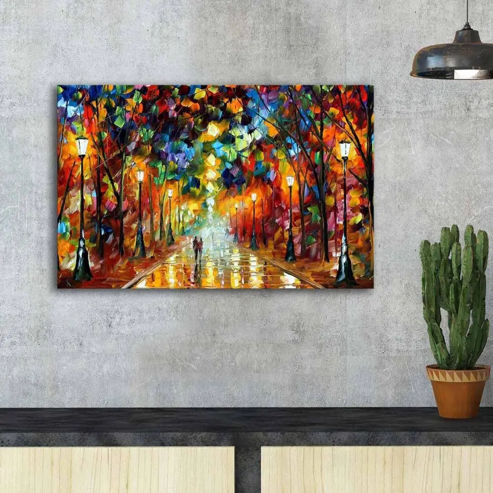 Nástěnná reprodukce na plátně Leonid Afremov, 70 x 45 cm