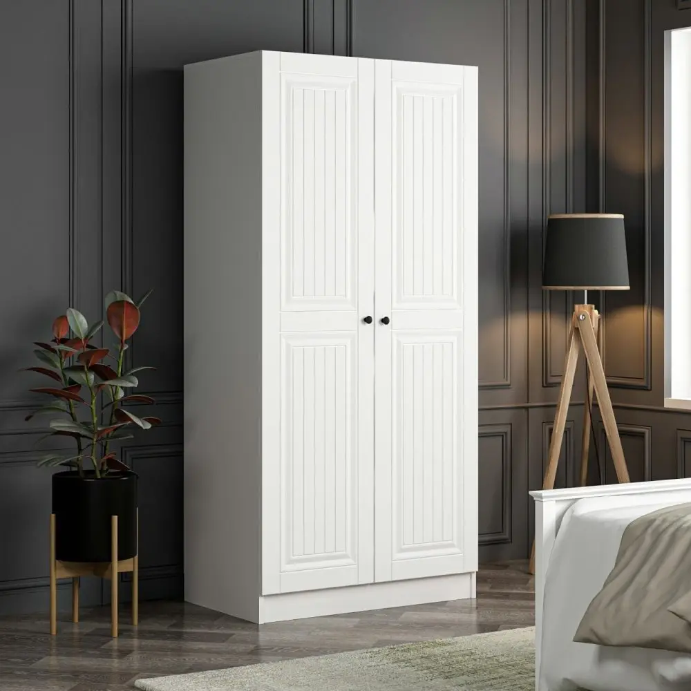 Šatní skříň Kale Membran White - 190