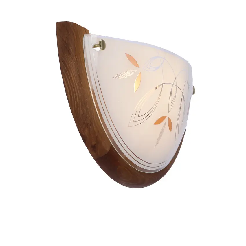 Stropní svítidlo Rustica, dřevěné standardní, 1x60 W, E27, dub