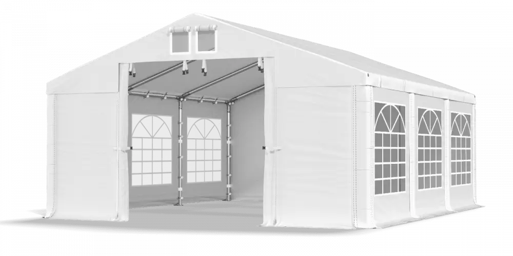 Zahradní párty stan 3x6m bílá EKONOMY
