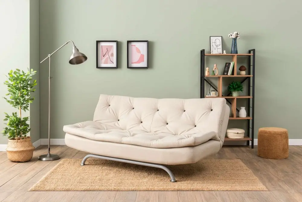 Trojmístná rozkládací pohovka Rivo - Beige