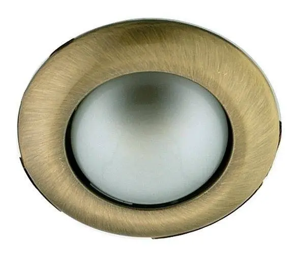 Kulaté zlaté stropní svítidlo