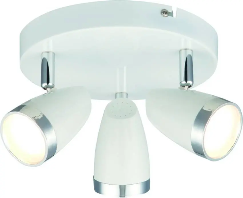 Bílé LED stropní svítidlo, nástěnné svítidlo, 3x40W, Blanca