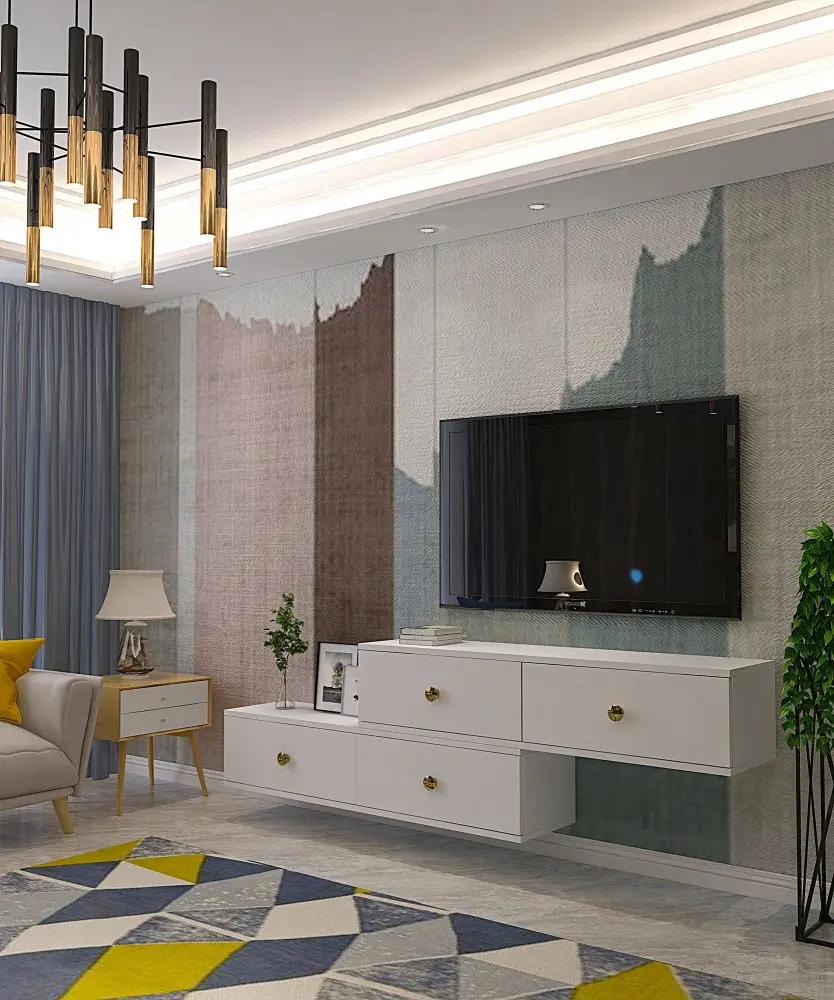 TV stolek Zuzu Double - White