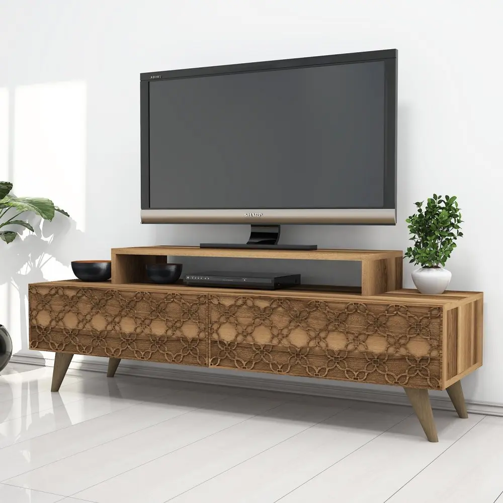 TV stolek City - Walnut