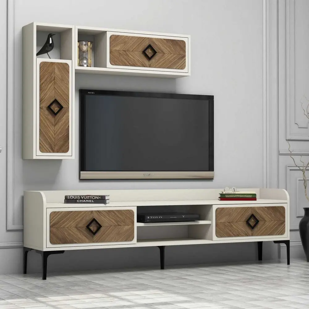 TV stěna / Sestava pod TV Samba - Cream