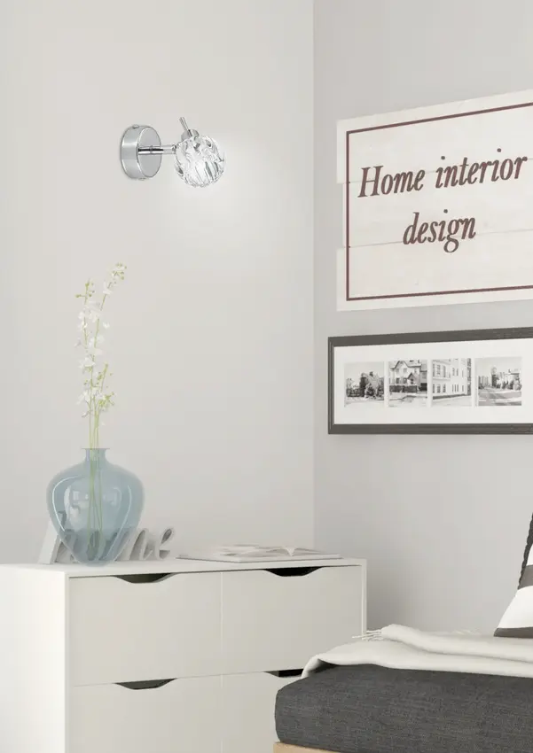 Nástěnná lampa 1X40W G9 chrom BOMBOLA