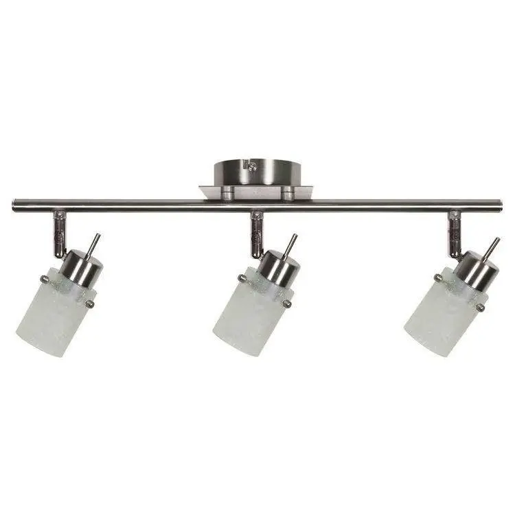 výprodej stropní lampy Frozen Strip 3x40W G9 nikl matný