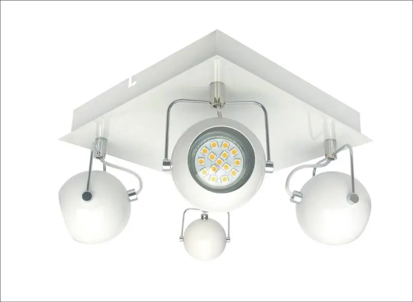 Stropní svítidlo Tony 4x3W LED Gu10 bílé