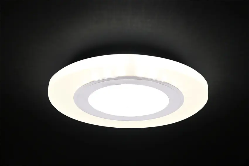 Stropní svítidlo matné stříbrné 2x5W LED 4000K SSP-27