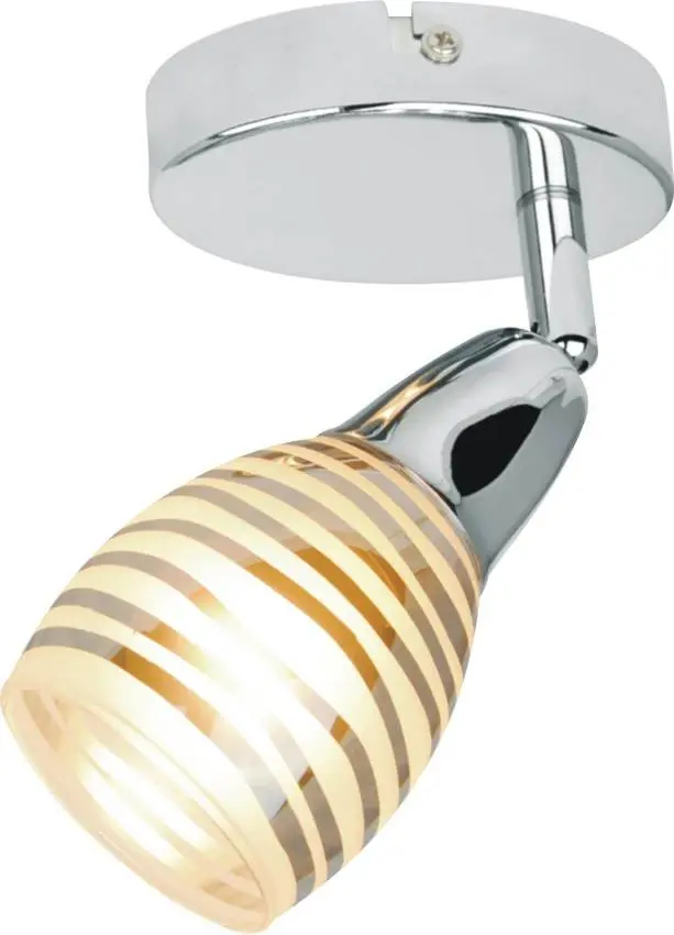 Nástěnná lampa 1X10W E14 LED chrom JUBILAT